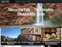 Tablet Screenshot of mikestith.com